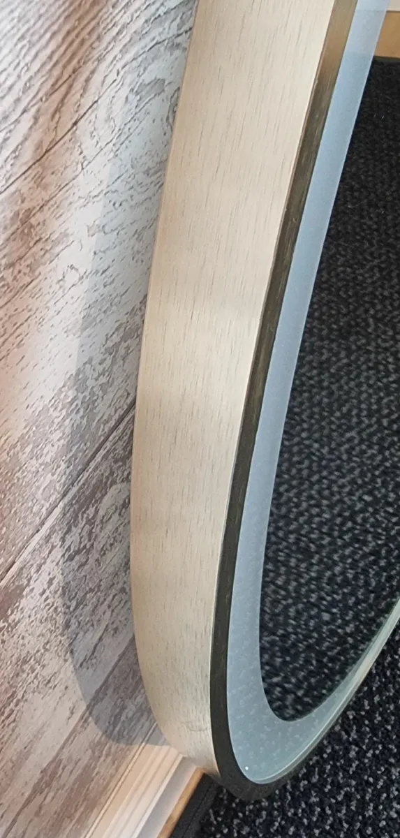 LED Mirror Gold Antifog Demister Defogger 80cm - Image 3