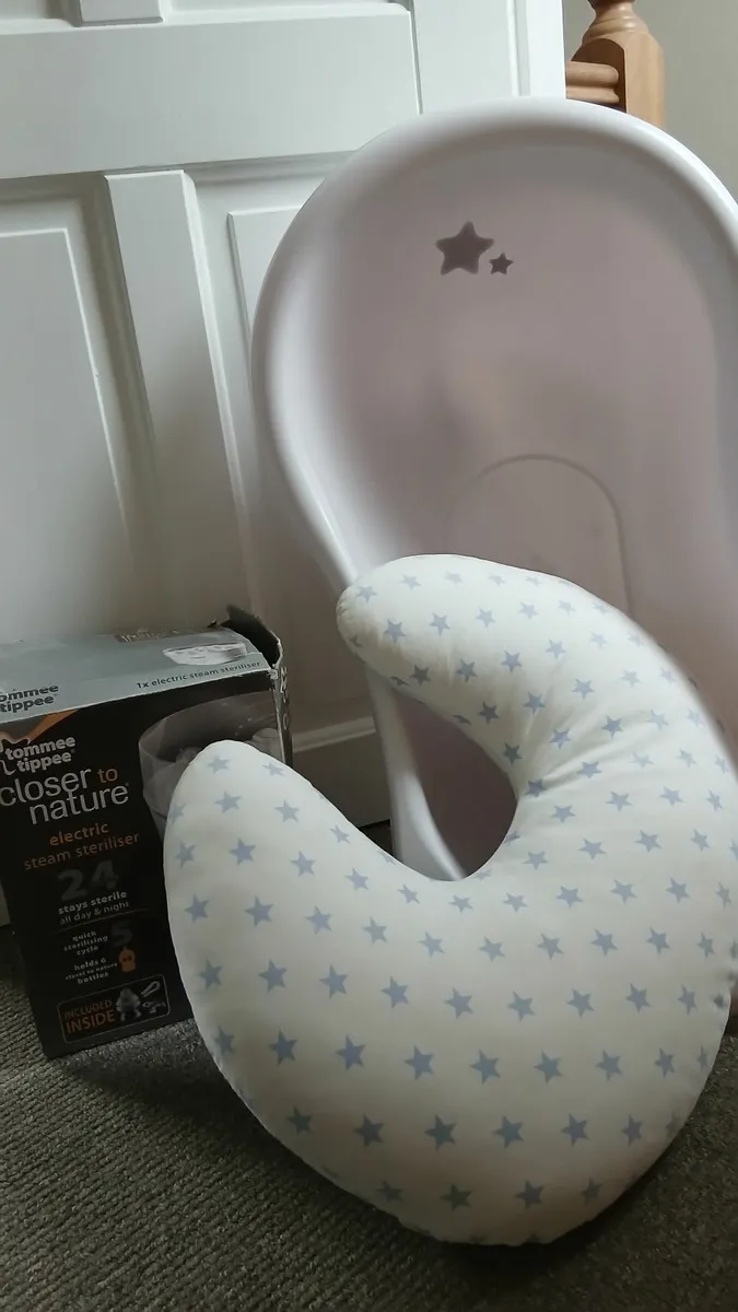 Baby Bundle - Steriliser, Bath, Feeding Cushion - Image 1