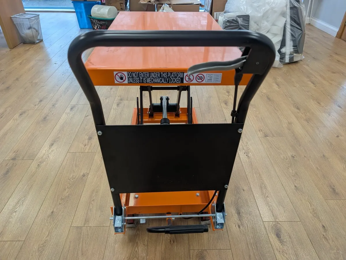 TUFF 300kg Scissor Lift Trolley - Image 3