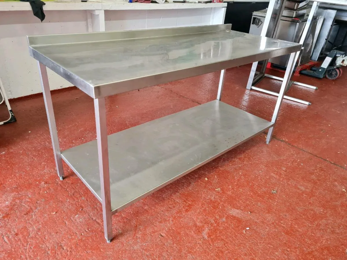 Stainless Steel Shelves, Tables etc - Image 2