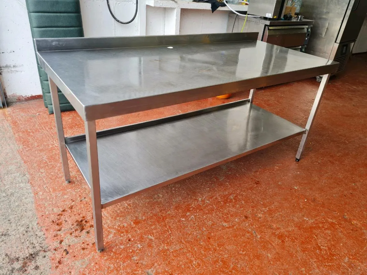 Stainless Steel Shelves, Tables etc - Image 1