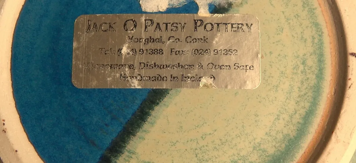 Jack O’Patsy Pottery Bowl and Milk Jug - Image 4