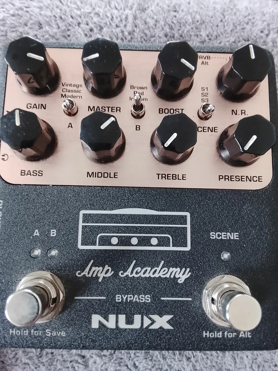 NucNUX Amp Academy Pedal Details Delivers realisti - Image 1