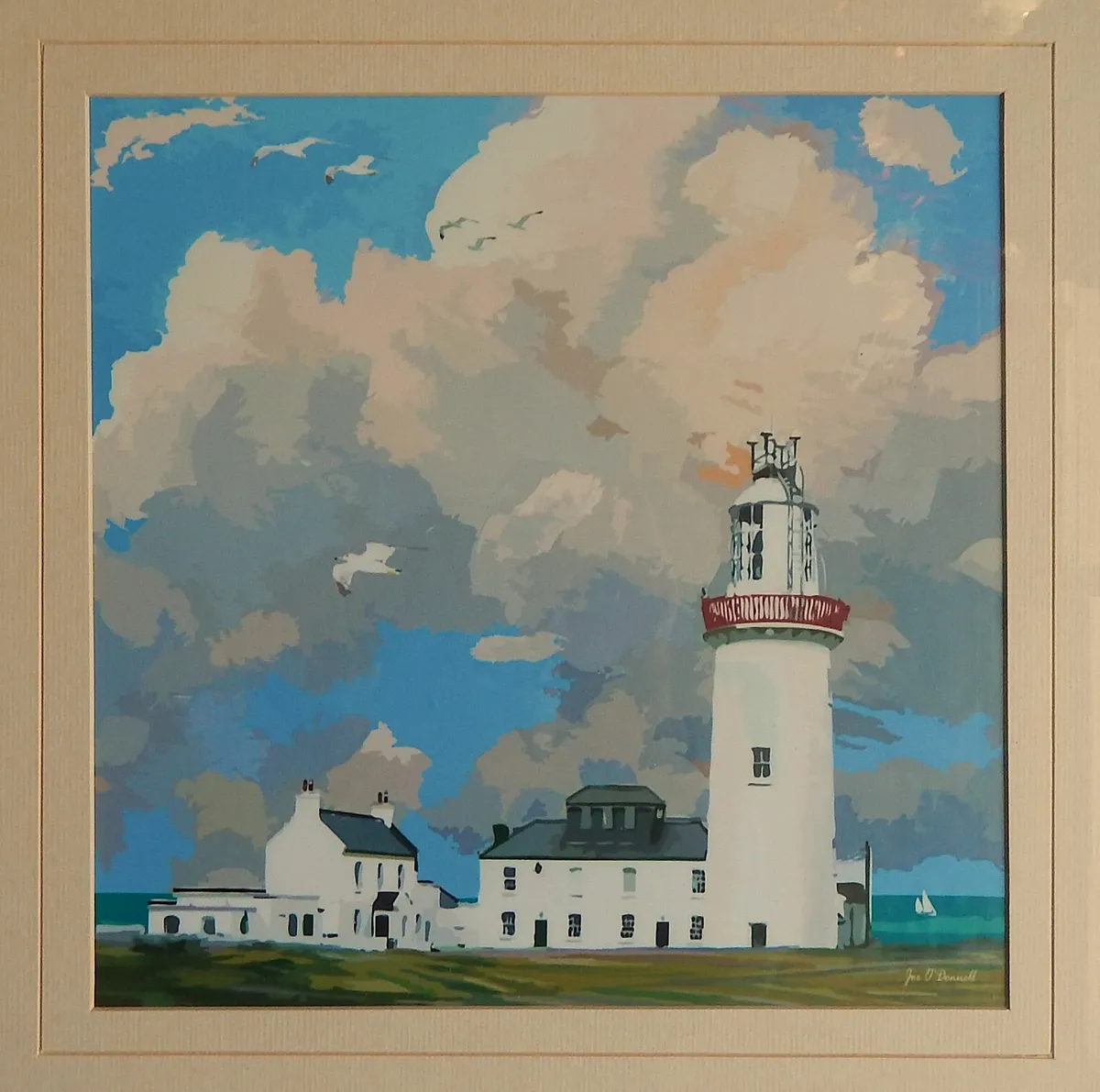 2 Prints of Irish Lighthouses, Loop Head & Fastnet - Image 2