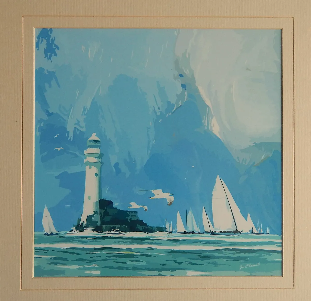 2 Prints of Irish Lighthouses, Loop Head & Fastnet - Image 3
