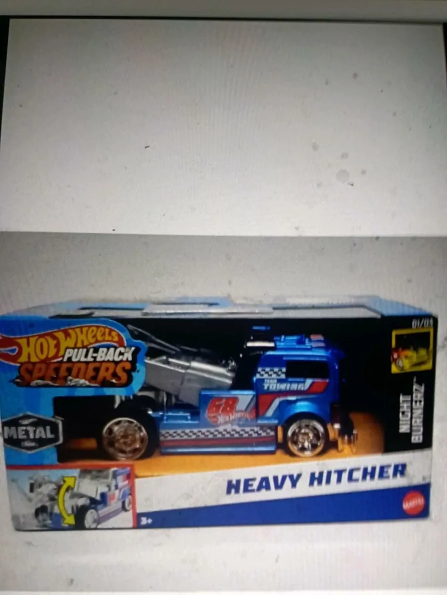 HOT WHEELS DIE-CAST MODLES PULL BACK GO ACTION - Image 3