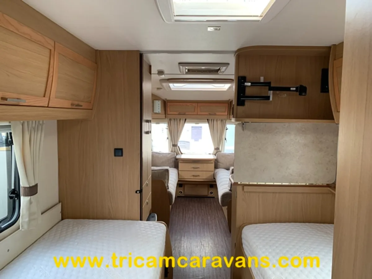 2012 Elddis Odyssey 650/4, Twin Axle, Single Beds - Image 2