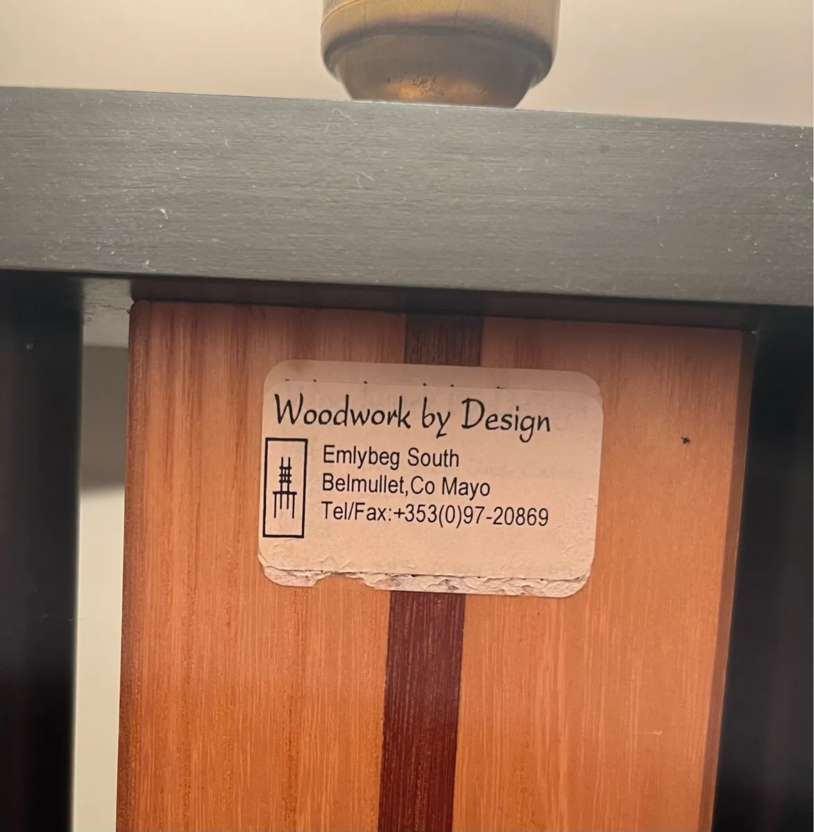 Floor lamp and shade - Image 2