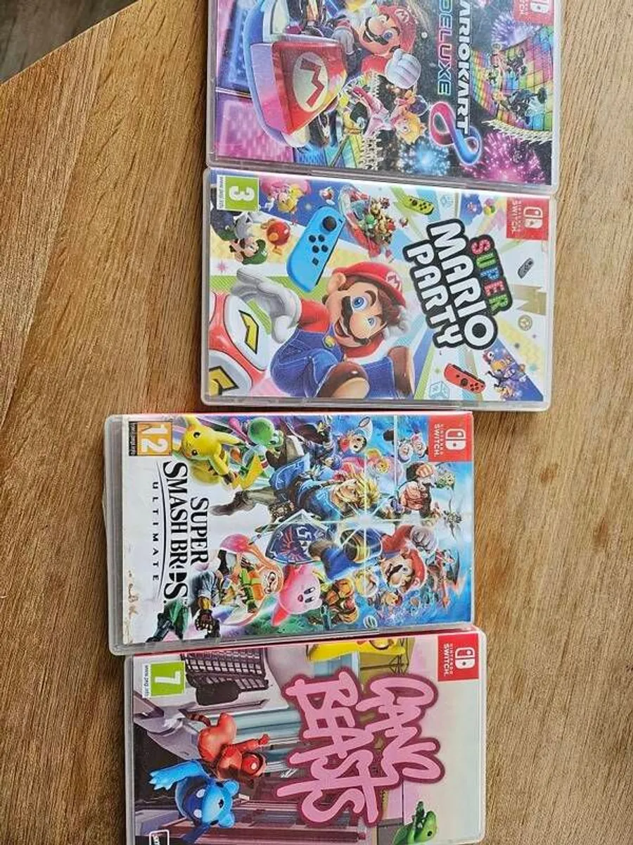 Nintendo switch console and games - Image 2
