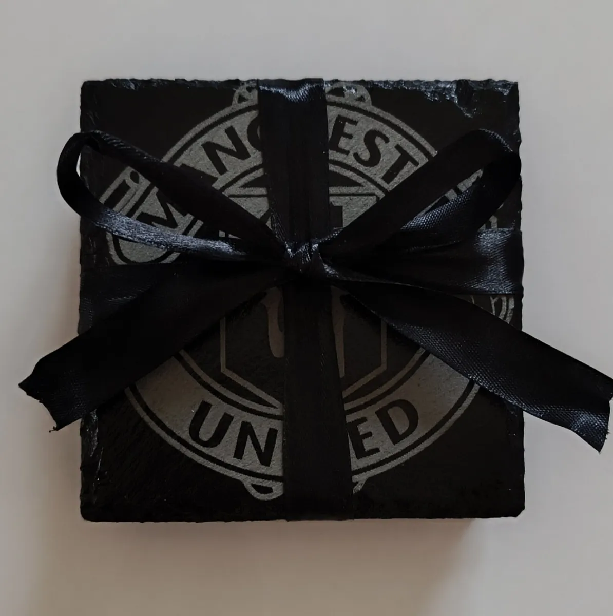 Man Utd slate coasters - Image 2