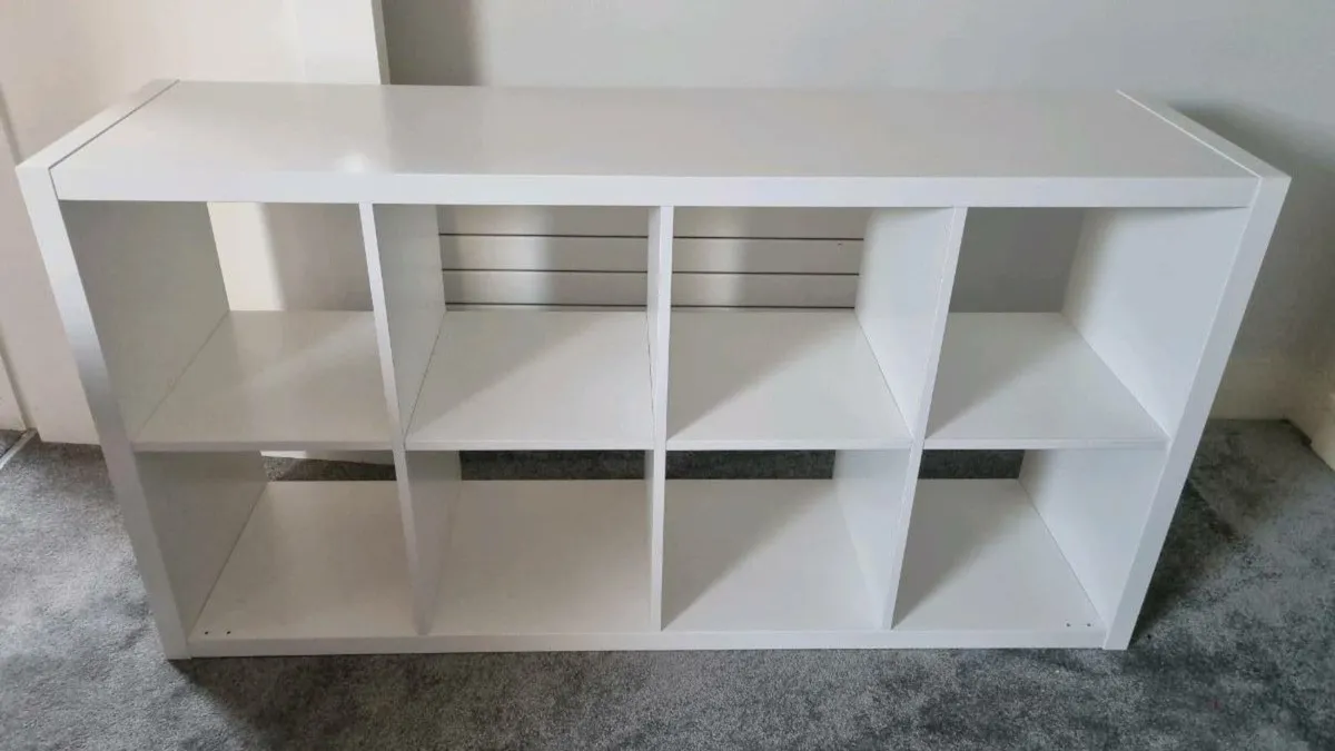 White Ikea Kallax Unit - Image 2