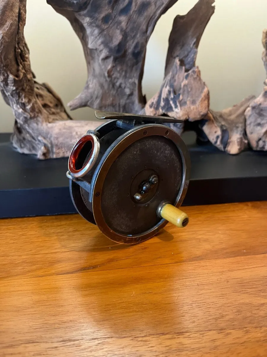 Antique A.Carter 3.5” Fly Fishing Reel - Image 1
