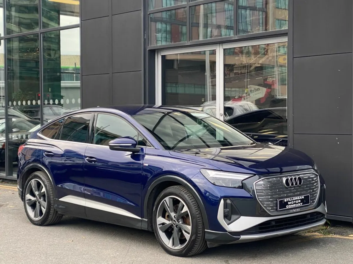 Audi Q4 e-tron Sportback 40 S-Line EV Auto - Image 3