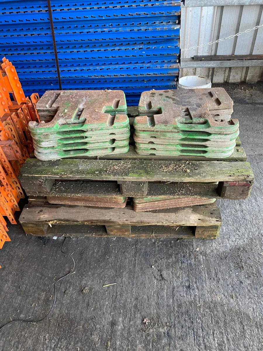 John Deere Wafer Weights - Image 1