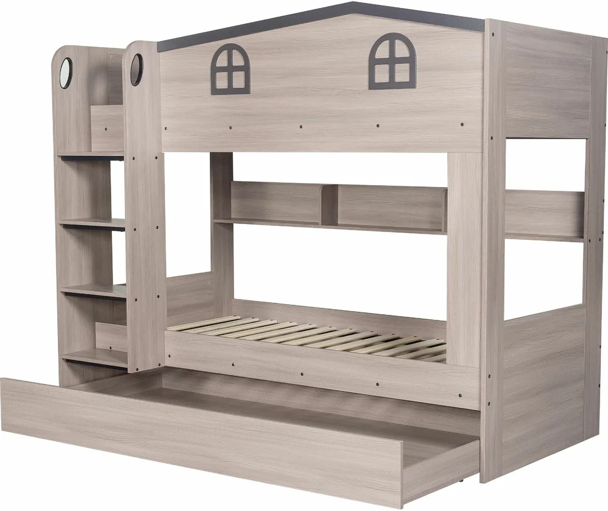bunk bed complete with trundle - Image 3