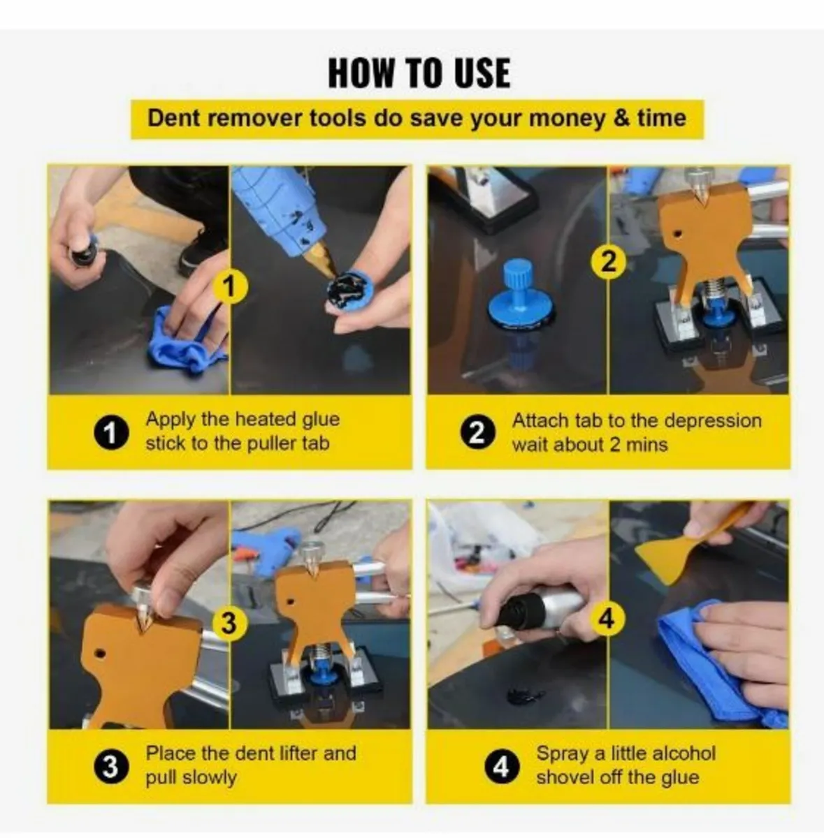 Dent Removal Tool, 89 Pcs Paintless Dent Repair - Image 2