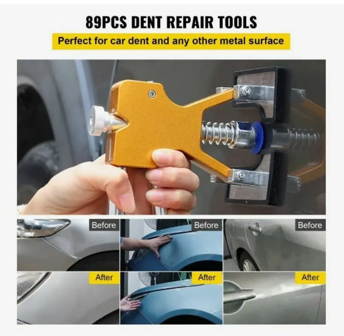 Dent Removal Tool, 89 Pcs Paintless Dent Repair - Image 3