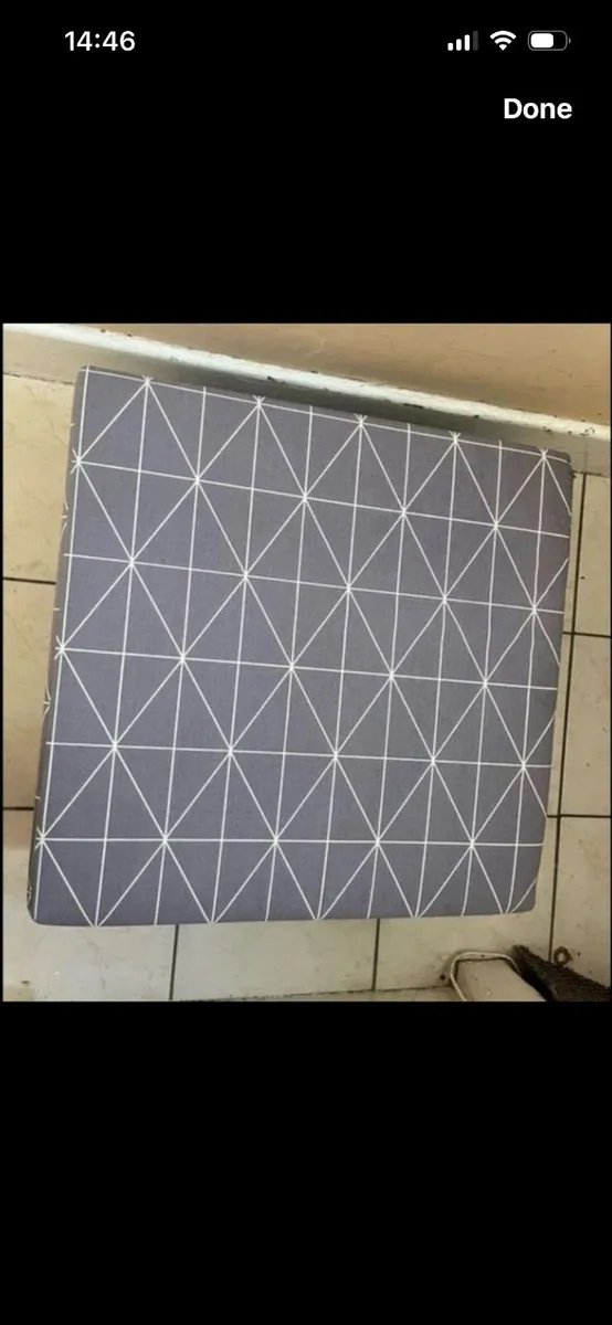 Folding chair bed mattress - Image 1