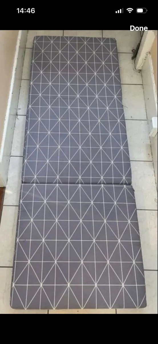 Folding chair bed mattress - Image 3