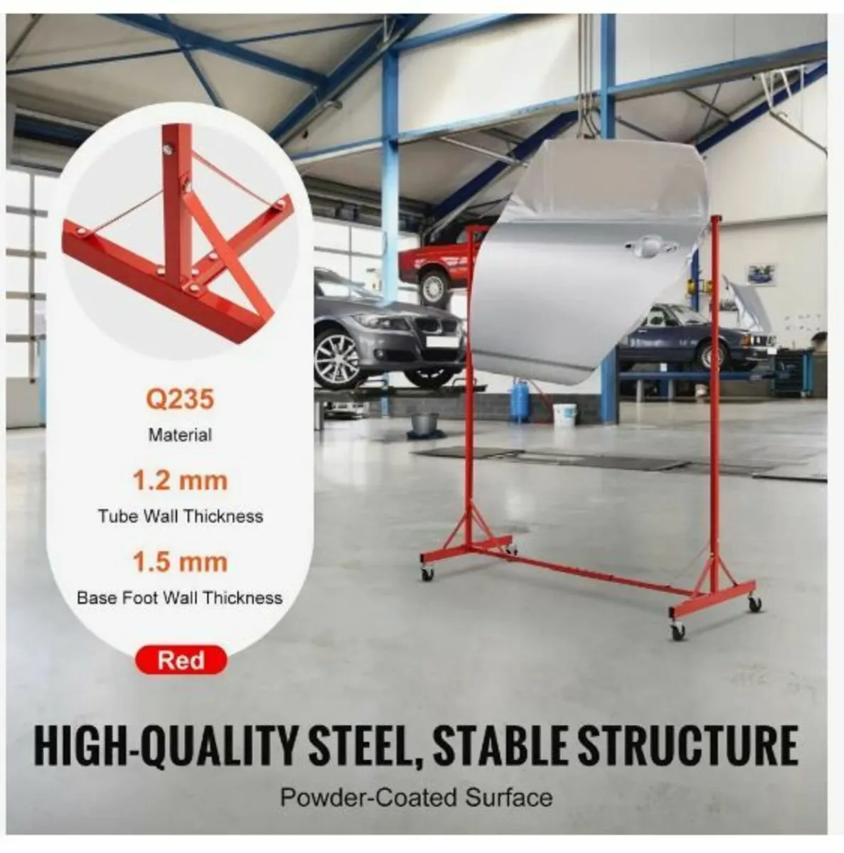 Painting Rack, 5 ft-7 ft Adjustable Height - Image 2