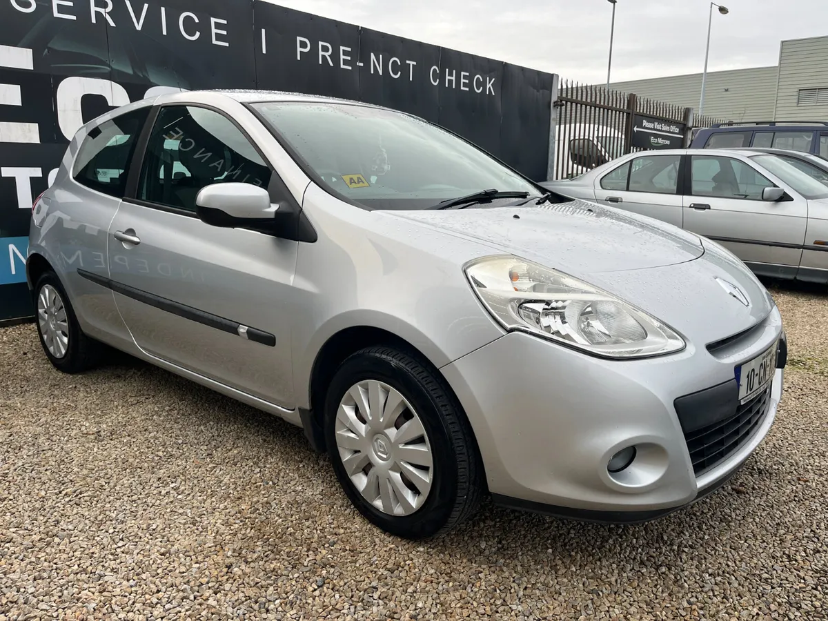 RENAULT CLIO, 2010, 1.2 PETROL, NEW NCT 09/2026 - Image 1