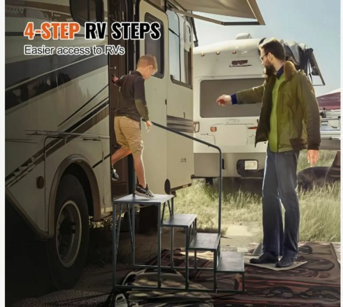 RV Steps, 4-Step RV Stairs - Image 2