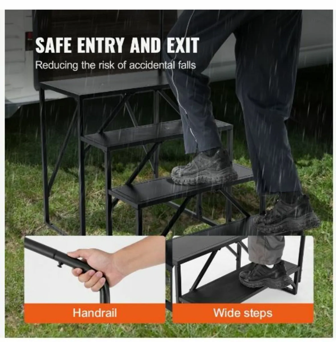 RV Steps, 4-Step RV Stairs - Image 4