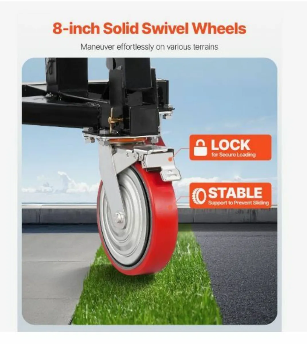 Trailer Dolly, 3500lbs Tongue Weight Capacity - Image 4