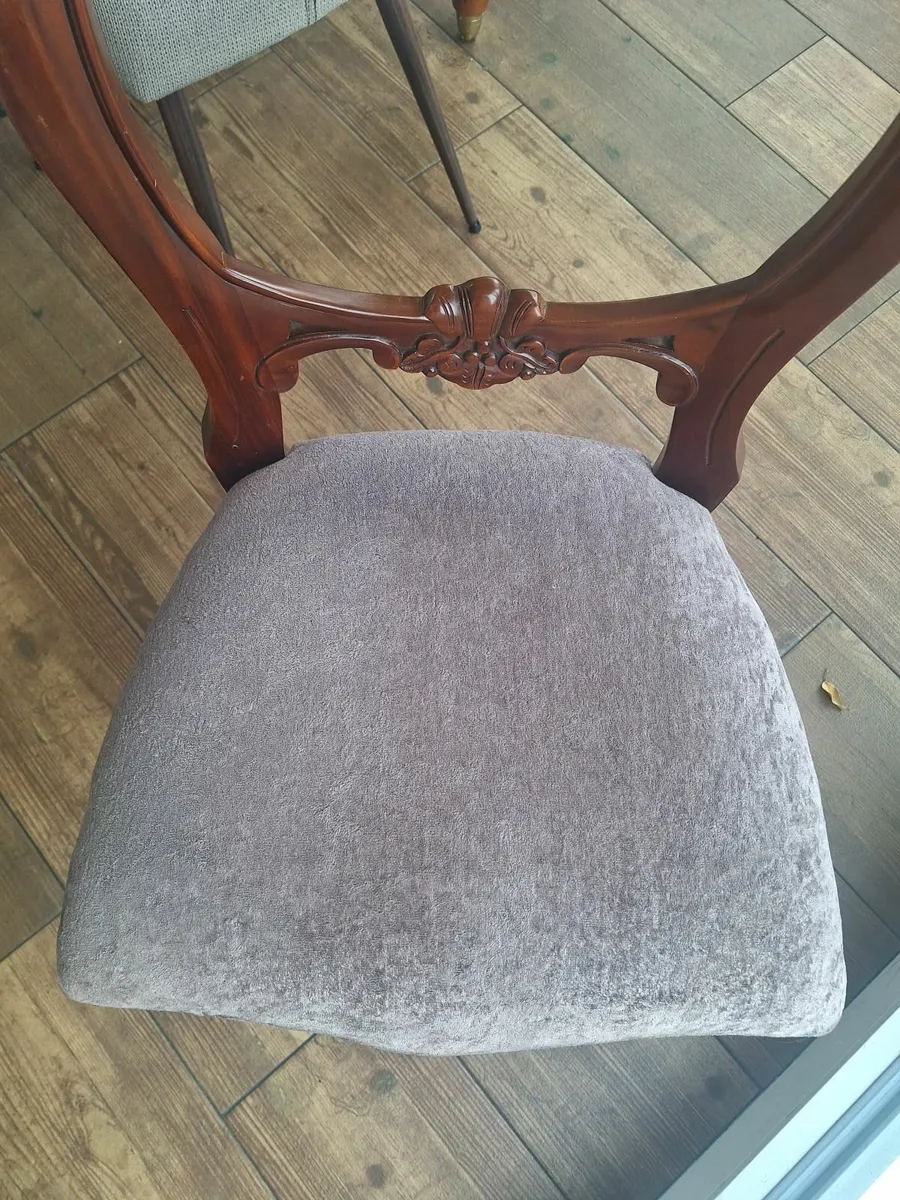 Dining chairs x7 - Image 4