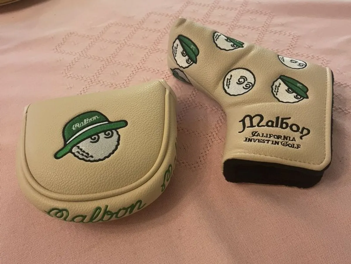 Pricedrop! Malbon golf putter headcovers - Image 1