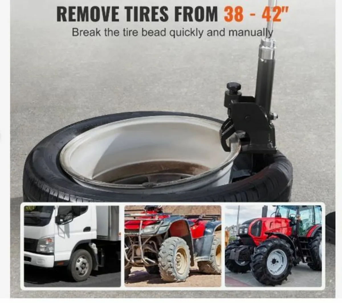 Manual Tire Bead Breaker, 96.5- 106.7 mm - Image 2