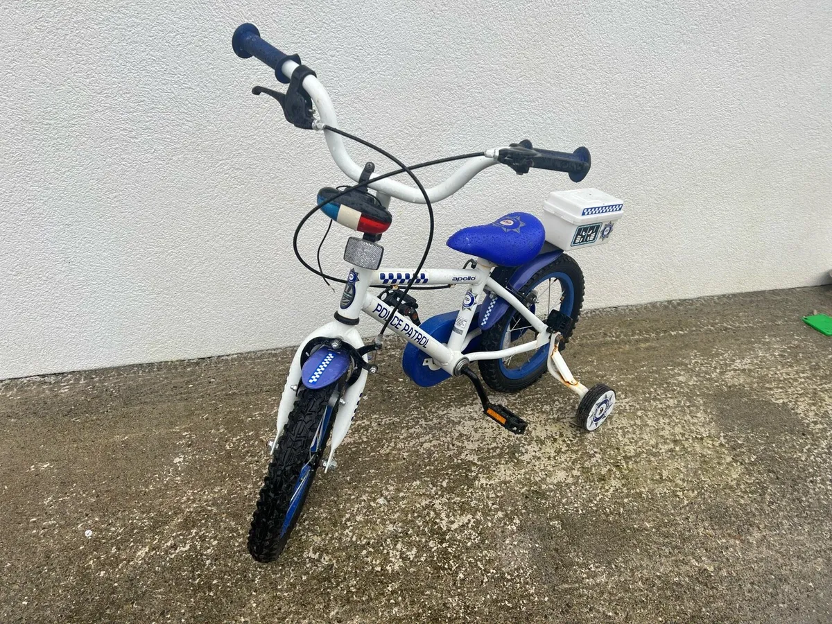 Boys police bicycle - Image 1