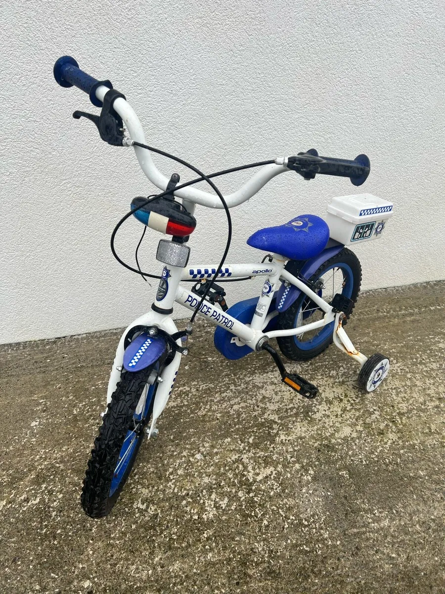 Boys police bicycle - Image 2