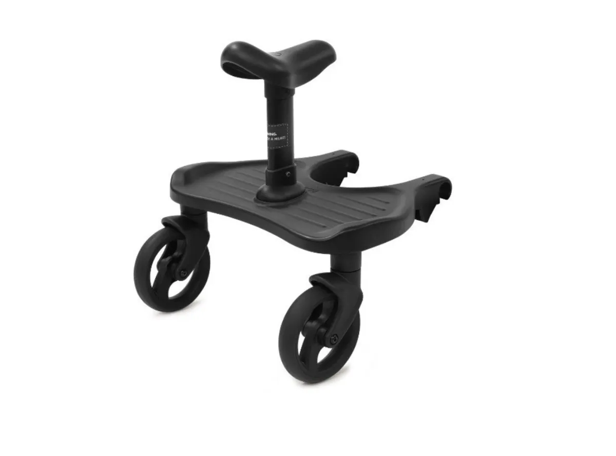 Egg buggy board with seat