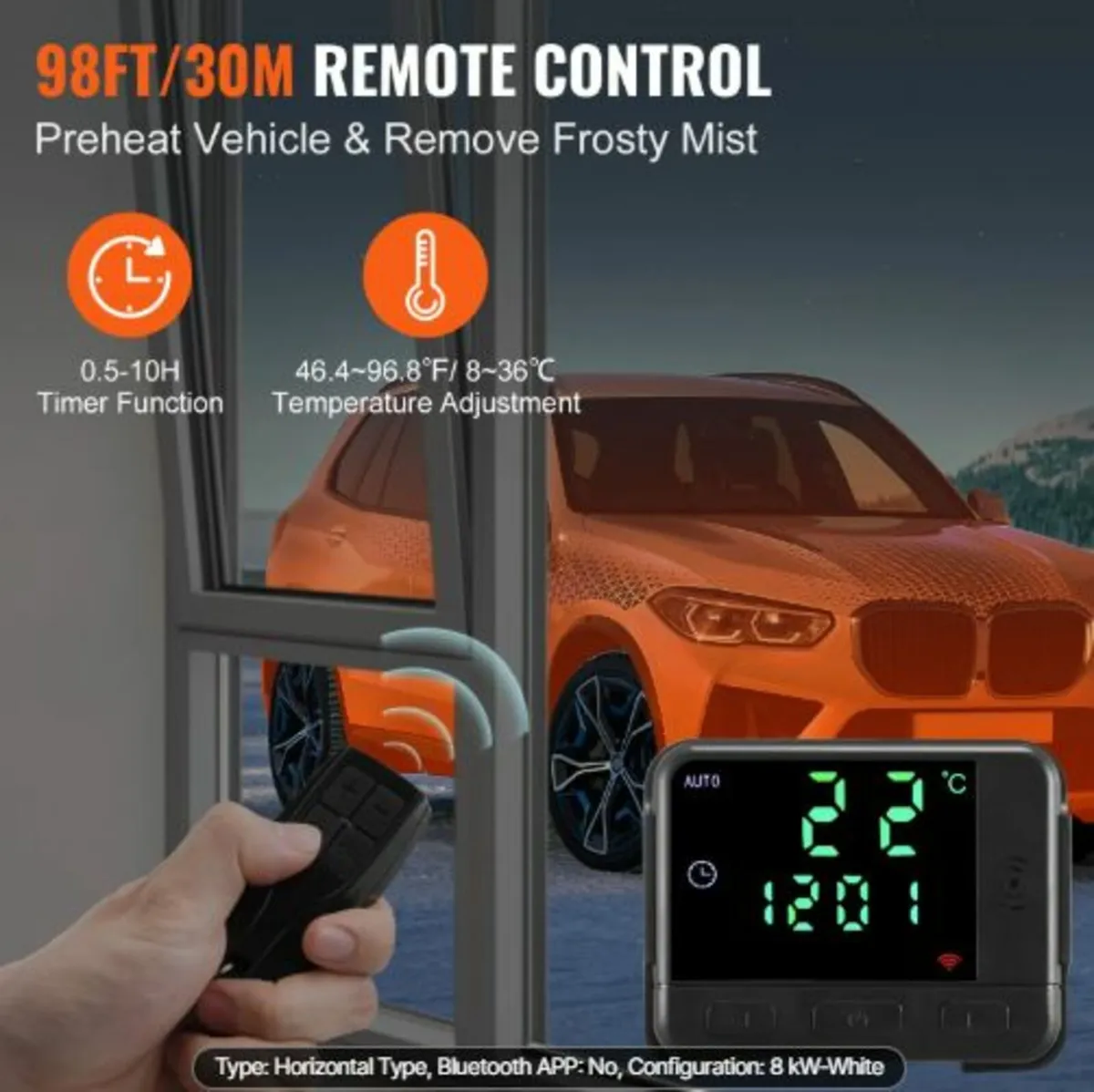 5-8KW Diesel Heater, Diesel Air Heater All in One - Image 3