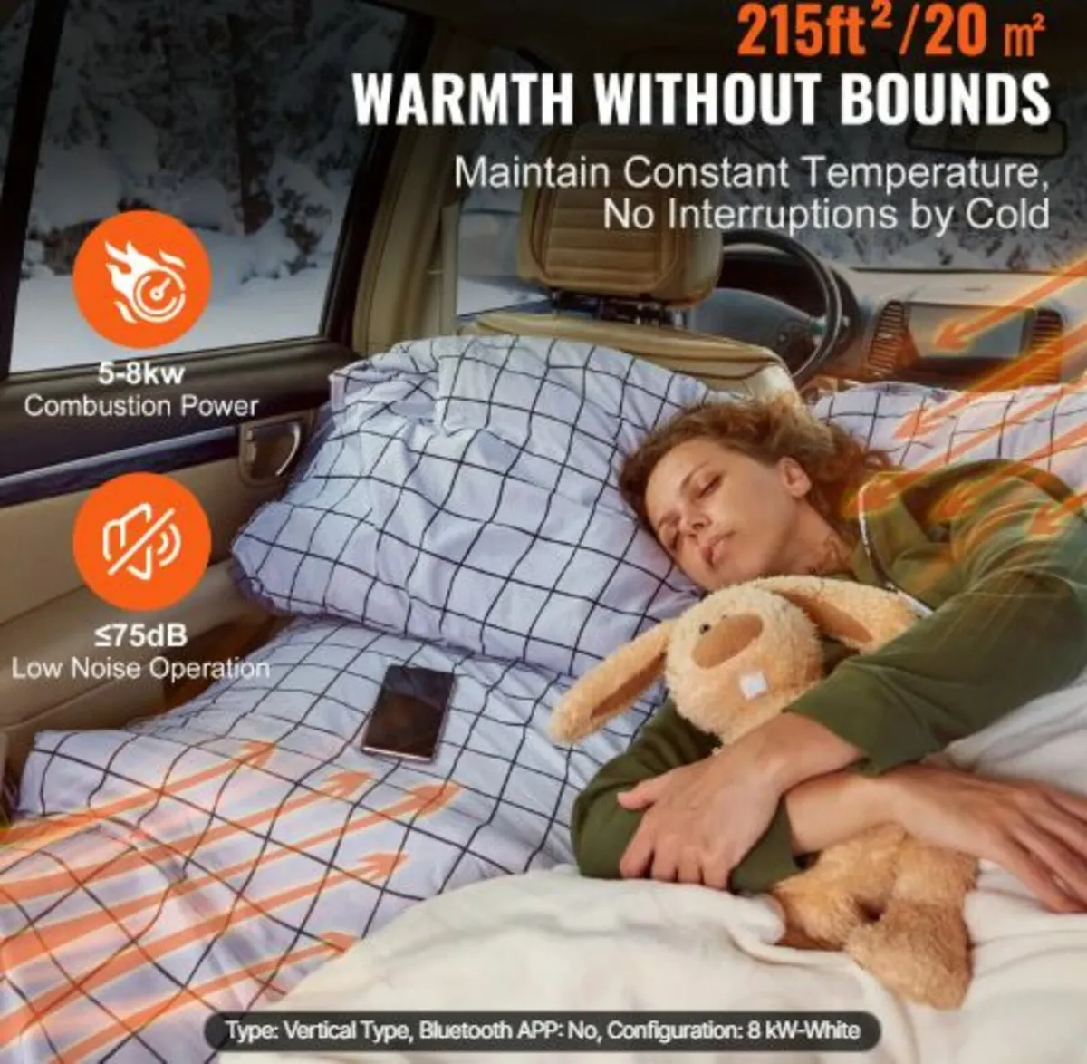 5-8KW Diesel Heater, Diesel Air Heater All in One - Image 4