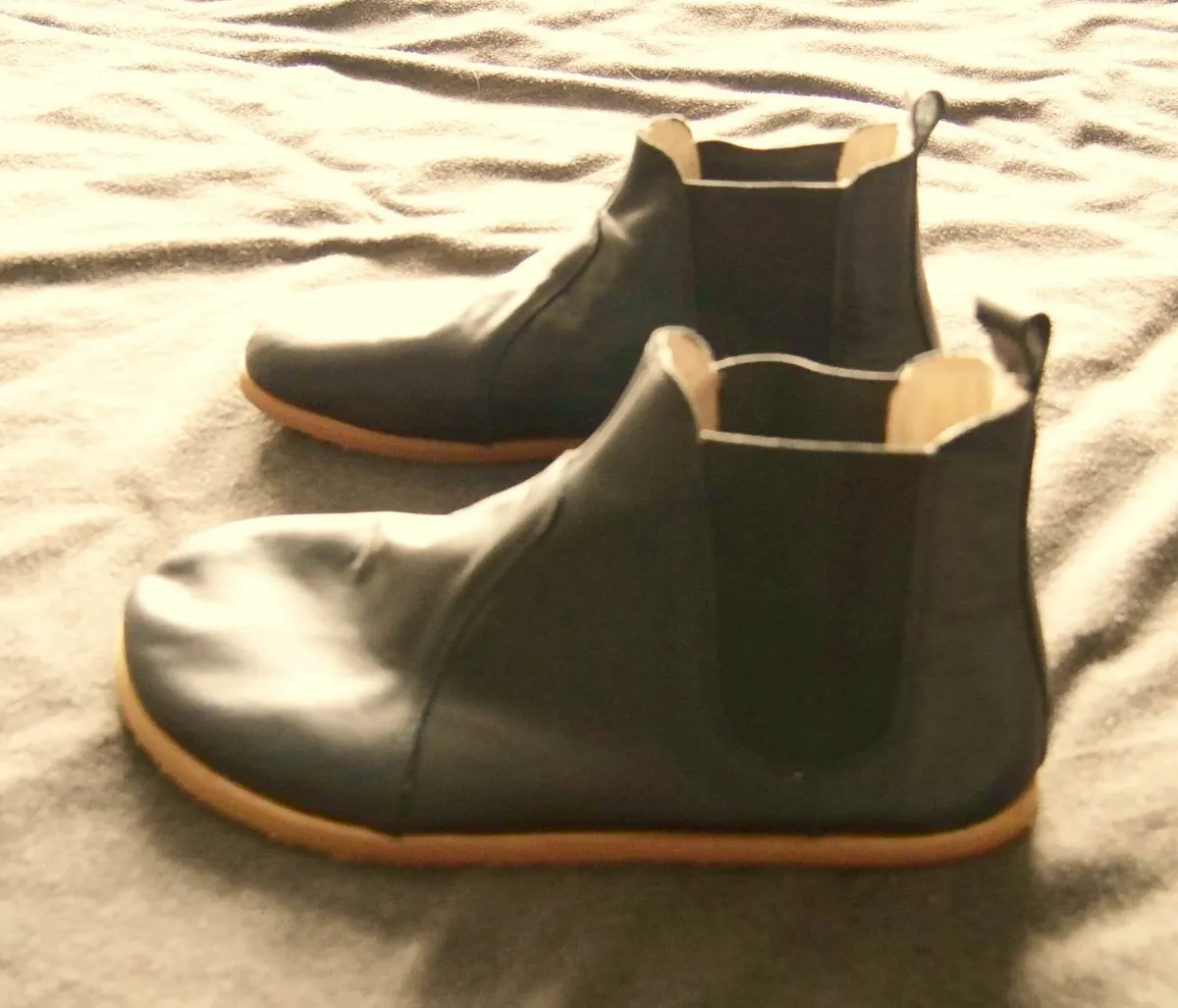 Natural Footwear Leather Boots Size 8 US - Image 3