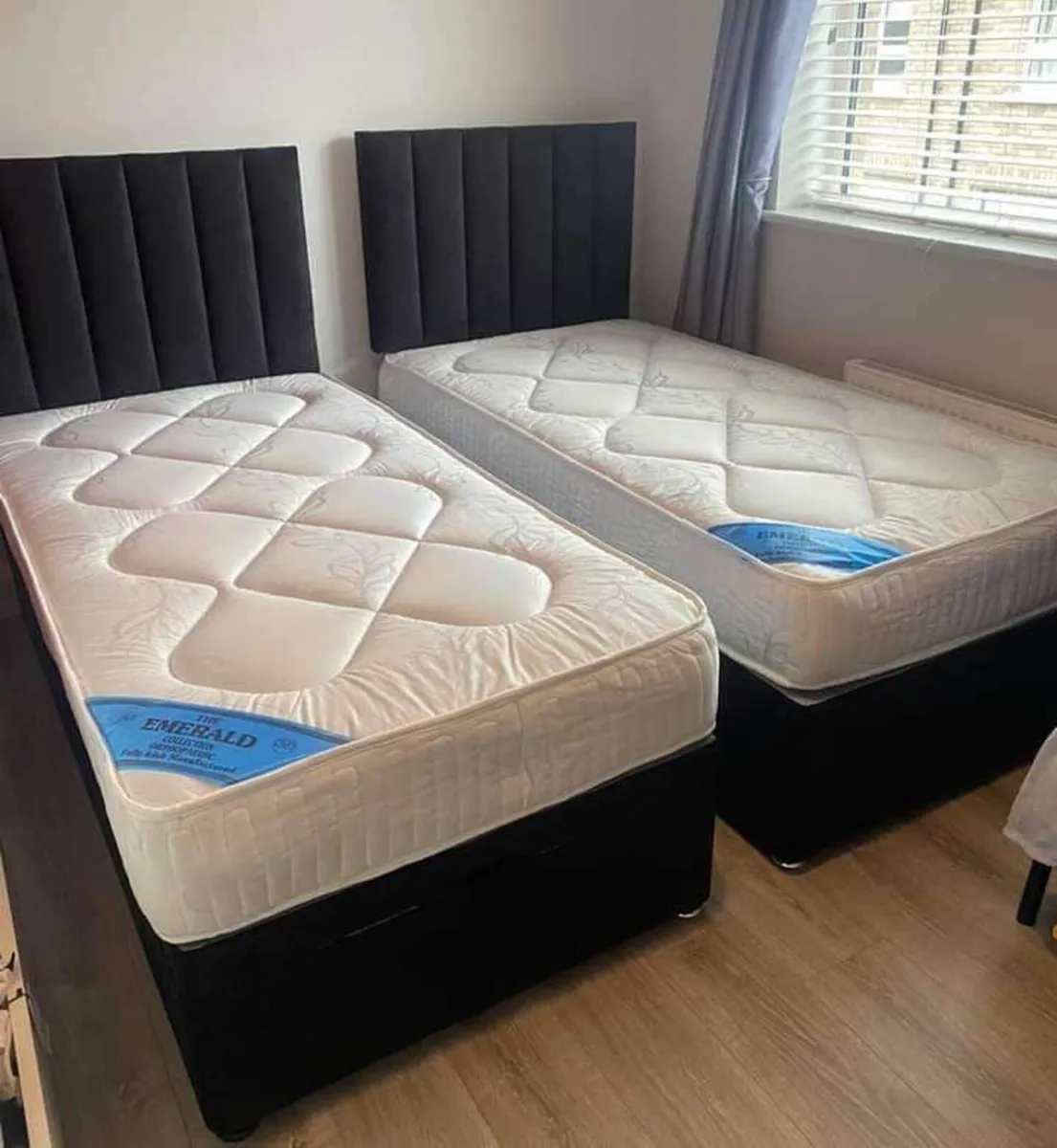 Divan beds and mattress - Image 2