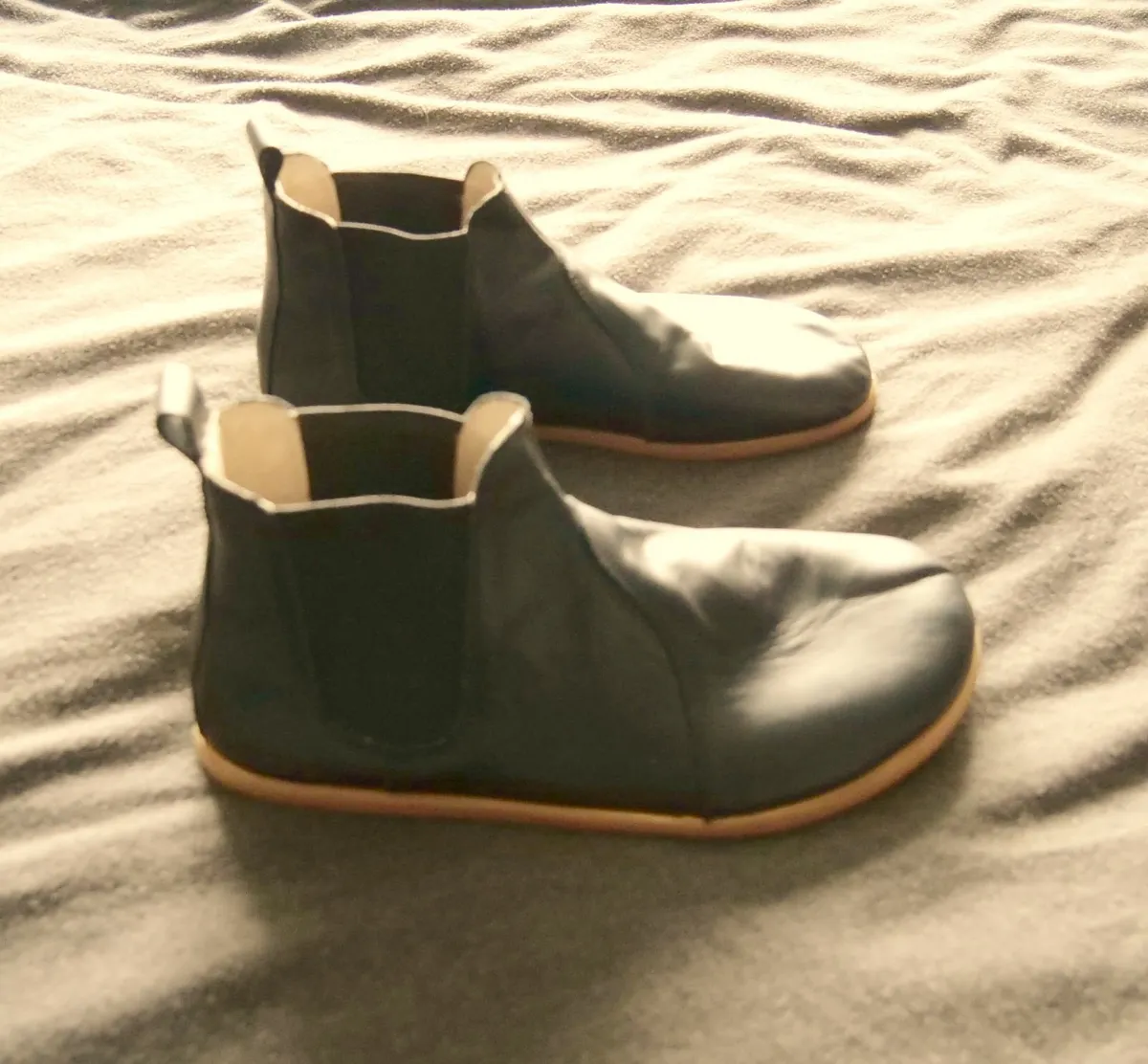 Natural Footwear Leather Boots Size 8 US - Image 4