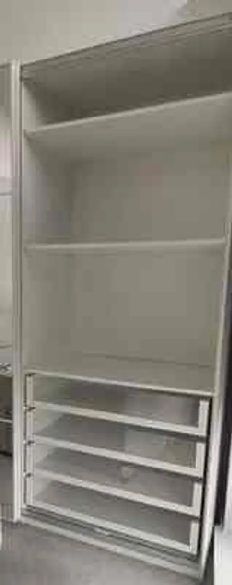 White Sliding Door Wardrobe for Sale (Excellent Condition, 90% New) - Image 3