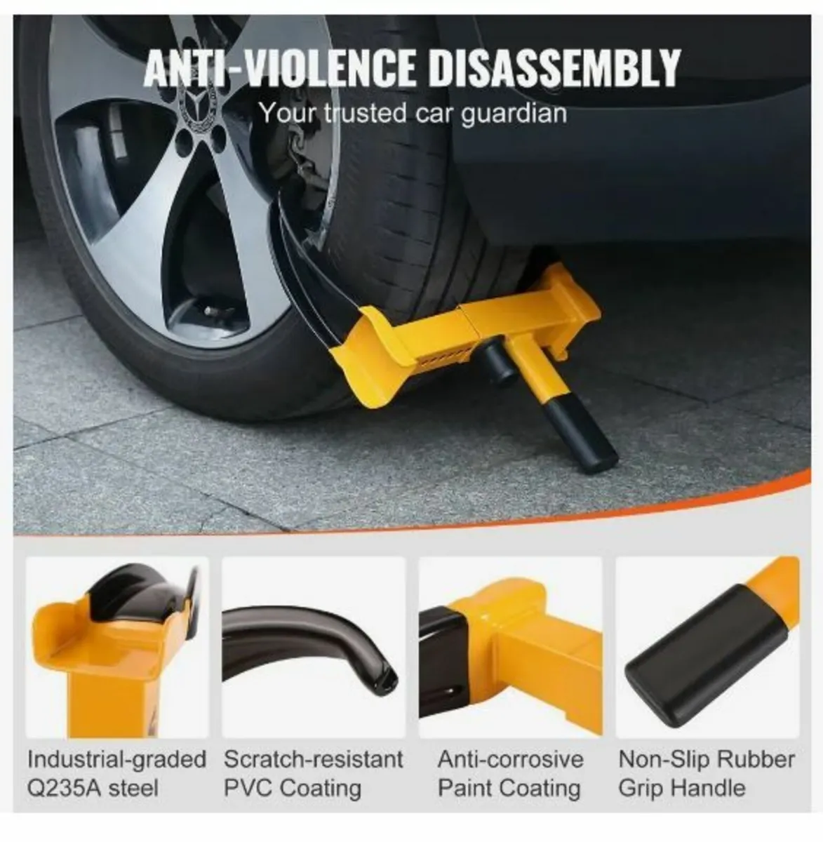 Wheel Lock, 2 Packs Universal - Image 3