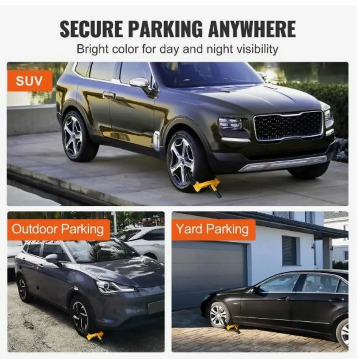 Wheel Lock, 2 Packs Universal - Image 4