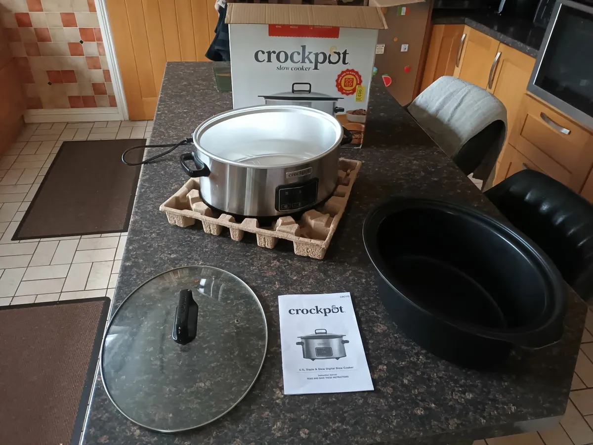 Crockpot Sizzle & Stew 6.5L Digital slow cooker - Image 2