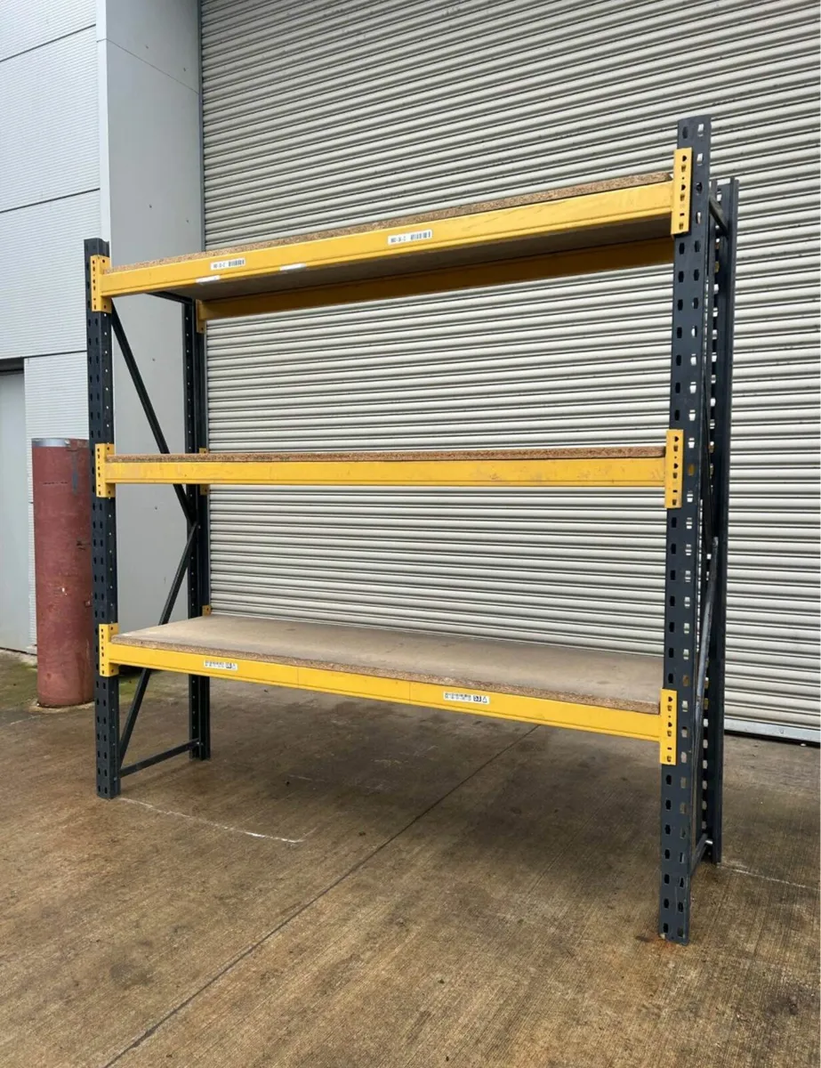 Heavy duty shelving and workbench - Image 3