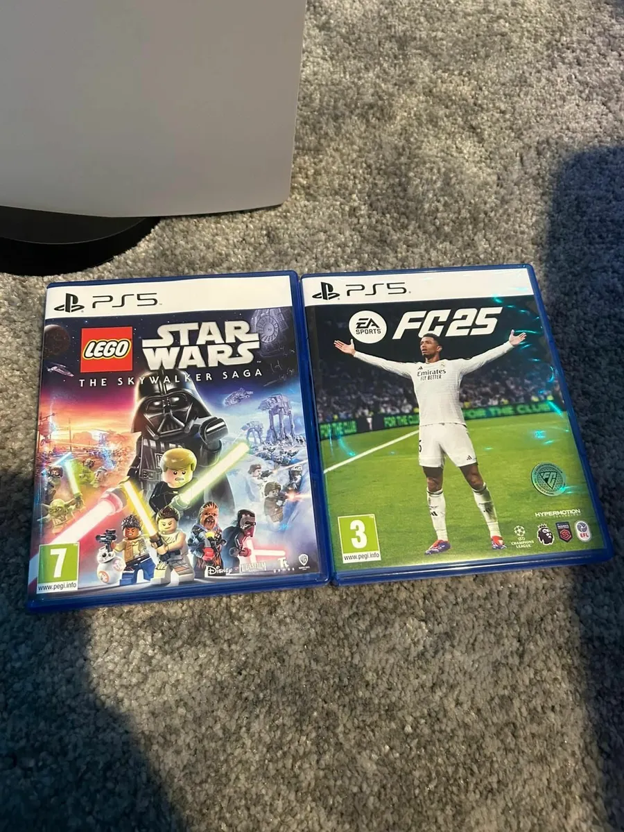 White ps5 with additional games - Image 4