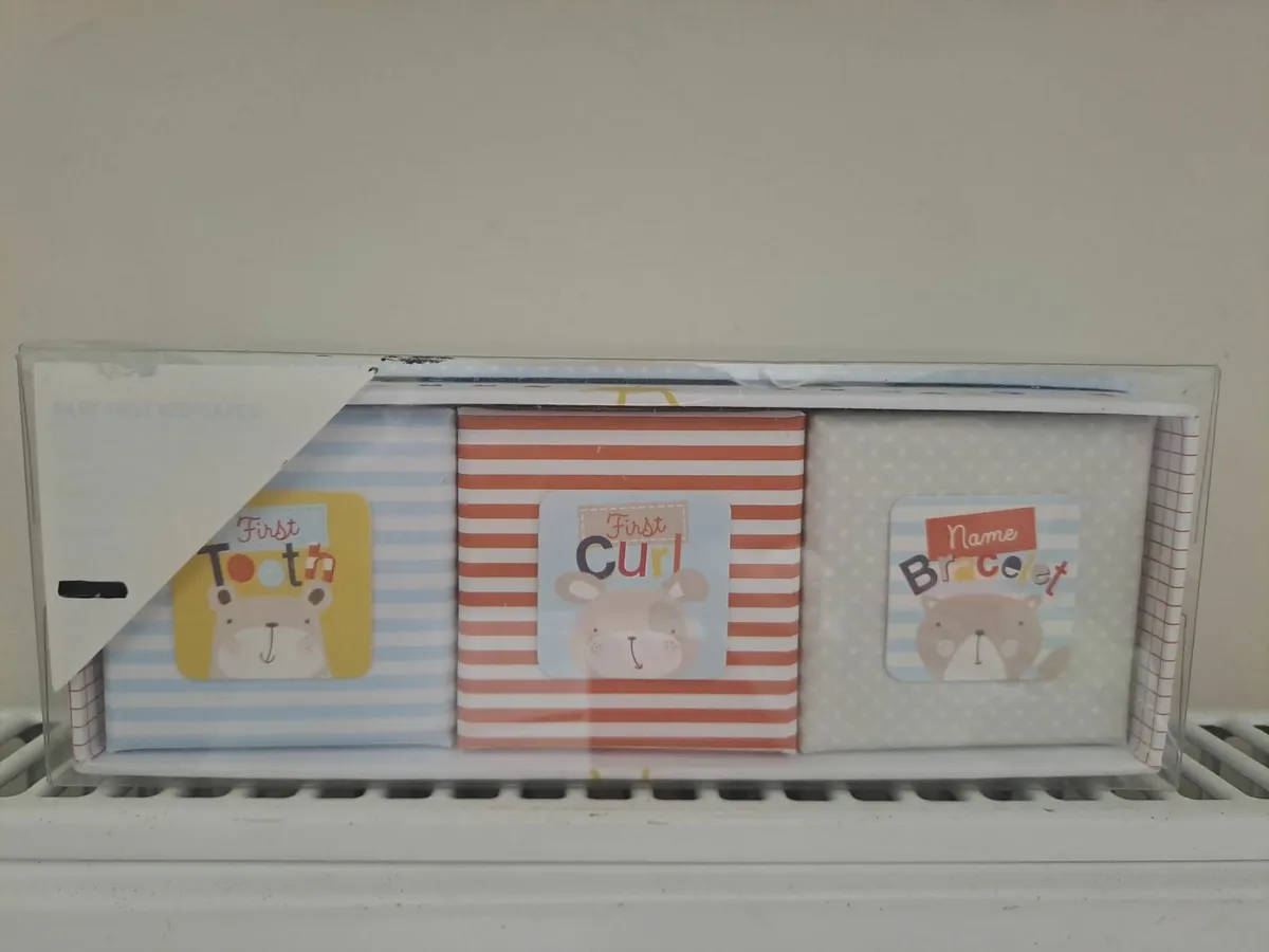 Baby Boy 'First' Boxes - Image 1