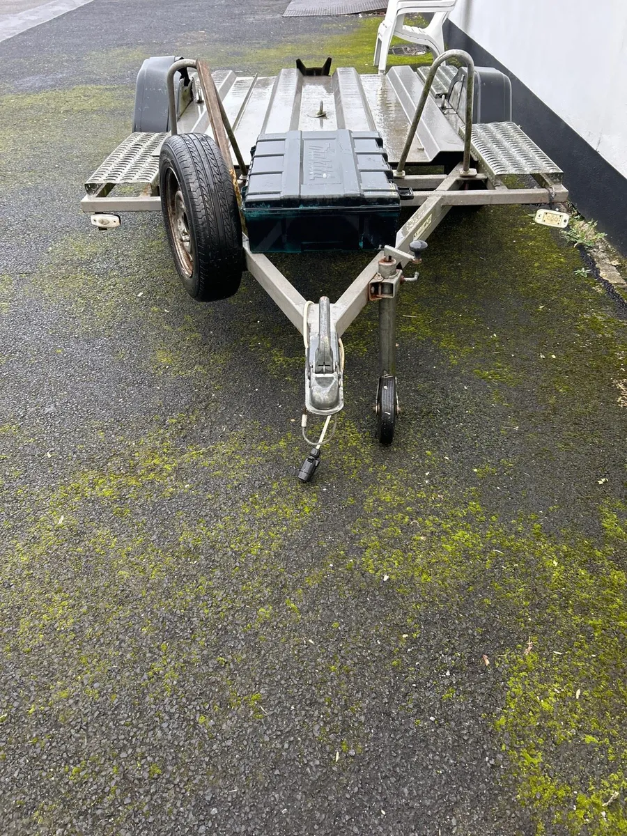 3 carrier galvanised motorcycles trailer - Image 3
