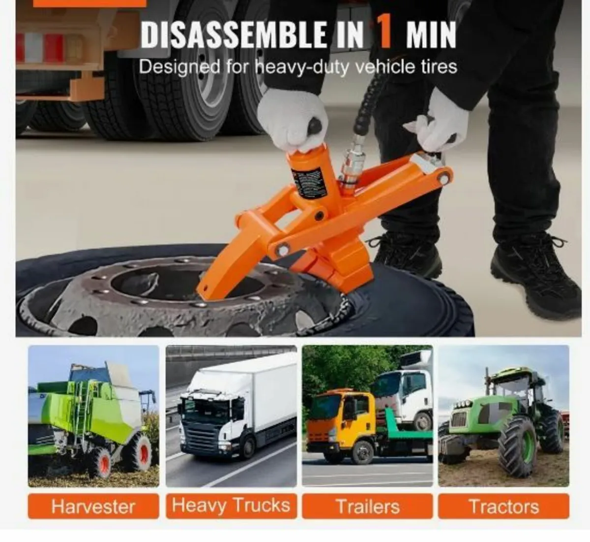 Hydraulic Tire Bead Breaker 10000 PSI - Image 2