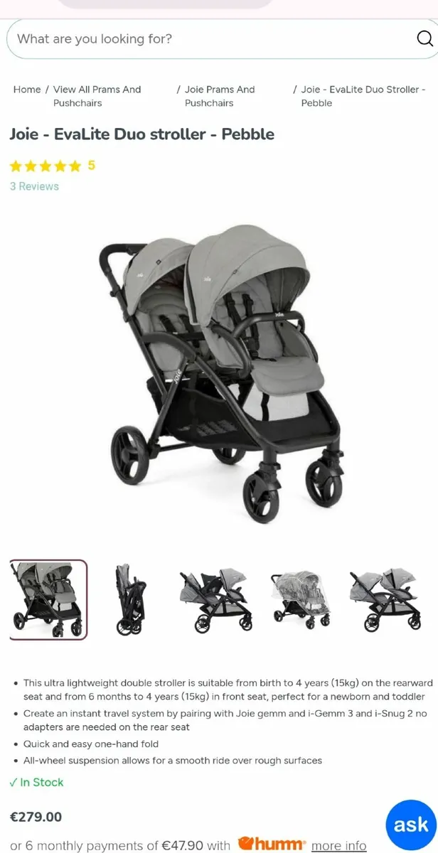 Double buggy - Image 1