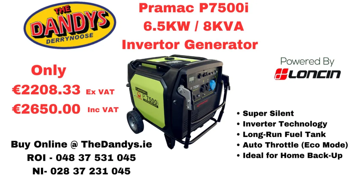 Pramac Generators For Sale - Ideal Home Backup - Image 3